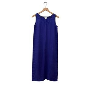 Eileen Fisher Blue Midi Dress